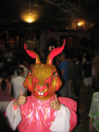 rabbit in thian hock keng temple